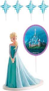 Bol Com Dekora Elsa Frozen Taart Decoratie Set Decoratie Taartdecoraties