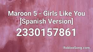 Players must have to buy a golden super fly boombox player to listen to the number of. Girls Like You Roblox Id