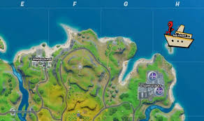 Popular fortnite leakers have posted the fortnite chapter 2 season 2 map from the v12.00 update files. Fortnite Deadpool Yacht Party Week 8 Challenge Map Location How To Unlock Unmasked Skin Gaming Entertainment Express Co Uk