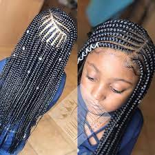 Kids Deep Side Part Tribal Braids Like Kidsbraids Tribalbraids Remarkablebriads A Black Girl Braided Hairstyles Lil Girl Hairstyles Kids Hairstyles Girls