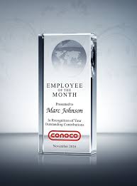 Learn about current recipients of the exemplary staff employee of the year awards. Employee Of The Month Year Award Award Plaque Employee Recognition Awards Crystal Awards