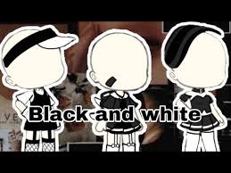You can decorate your ok in a dark and dramatic color, usually black with complex color accessories for a sophisticated color. 10 Black White Girl Outfits Gacha Life Youtube