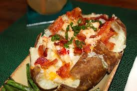 Lobster Stuffed Baked Potato Stuffed Baked Potatoes Baked Potato Food