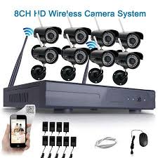 Free Shipping Buy Ktaxon 8pcs Hd 720p Wifi Wireless Ip Camera System 8ch Nvr Outdoor Sec Home Security Systems Wireless Home Security Systems Ip Camera System