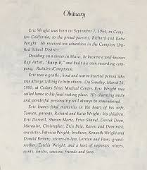 Hip-Hop Nostalgia: In Loving Memory of Eric Wright (Eazy-E)