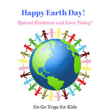 Celebrate Earth Day With Go Go Yoga For Kids Go Go Yoga For Kids People Holding Hands Earth Day Activities Earth Day Song