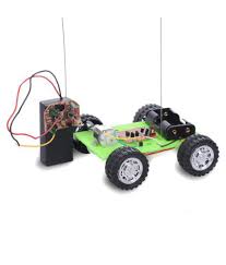 This diy rc car kit allows the kids to invest their imagination and creativity to see endless possibilities. Buy Diy Two Way Remote Control No 14 Green Car Kit Assembling Model Toy Robot Online At Best Price In India Snapdeal