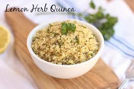 A Bright And Flavorful Quinoa Dish Filled With Lemon Zest And Multiple Herbs This Makes A Delicious Side Dish To A Best Quinoa Recipes Lemon Herb Herb Recipes
