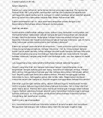 Teks Pidato Singkat Dengan Tema Persatuan Dalam Kehidupan Sehari Sehari Brainly Co Id