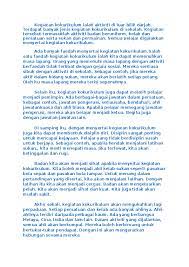Sehingga murid merasakan sekolah sebagai tempat yang sepi dan membosankan. Doc Kegiatan Kokurikulum Ialah Aktiviti Di Luar Bilik Darjah Rajeswari Rajes Academia Edu