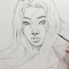 Sketch By Humid Peach Humid Peach Is The Name Of The Artist Whose Real Name Is Ksenia Kondyleva Continue Reading And For M Art Art Sketches Cool Art Drawings