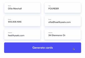 Camcard is among the best business card apps, and for a good reason. Business Cards Design A Custom Business Card In Minutes Looka