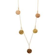 Dominique Cohen 5 Coin Drop Delicate Mackenzie Necklace Coin Jewelry Necklace Dream Jewelry