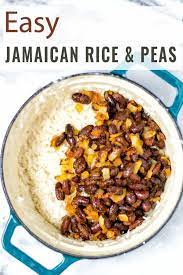 Jamaican Rice And Peas Contentedness Cooking Recipe Vegan Recipes Easy Healthy Comfort Food Food