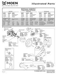 Gold filled cable chain, redken lift, and 3 ring inspirations knob. Moen Monticello Moentrol T3124cpcc Illustrate Parts List Pdf Download Manualslib