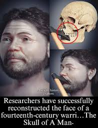 14th-Century Warrior Face Reconstruction Breakthrough in England