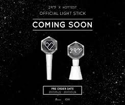 This light stick will be used as the official support good for 2pm and we will be releasing the name of the lightstick soon. Jypstore On Twitter 2pm Official Light Stick Pre Order 2017 05 22 Mon 2017 05 26 Fri Https T Co Lyrcgedpko 2pm Lightstick
