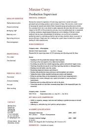 Use professionally written and formatted resume samples that will get you the job you want. Production Supervisor Resume Sample Example Template Job Description Process Professional Work