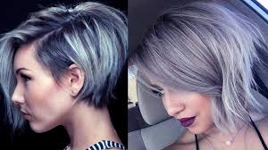 Gray hairstyles look great at any age. Latest Short Grey Hairstyles Short Grey Hair Pics Youtube