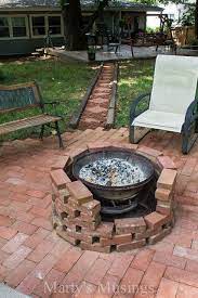 Hometalk Home Improvement Ideas Photos And Answers Brick Fire Pit Homemade Fire Pit Outdoor Fire Pit