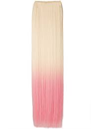Maybe you would like to learn more about one of these? Dip Dye One Piece Straight Hair Extensions In Pure Blonde To Pastel Pink Koko Couture