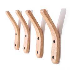 Get the best deals on wooden coat hooks. 2021 Natural Wooden Coat Hook Study Wall Mounted Clothes Scarf Hat Bag Storage Hanger Hooks From Handlehand 2 82 Dhgate Com