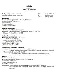 Top resume builder, build a perfect resume with ease. Free 4 College Application Resume Examples Templates Pdf Examples