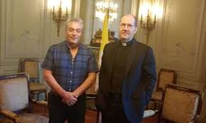 Alejandro Poli se reunió con Monseñor Liessi e invitó al Papa Francisco a  Quilmes » El Suburbano Digital