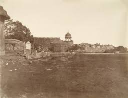 The Water Gate Of The Red Fort 1858 Red Fort Archaeological Survey Of India History Of India