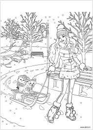 Free, printable barbie coloring pages, party invitations, printables and paper crafts for barbie fans the world over! Barbie Christmas Barbie Coloring Barbie Coloring Pages Cute Coloring Pages
