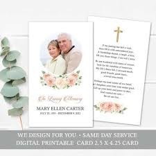 Check spelling or type a new query. Printable Funeral Mass Card Template Fig Laurel