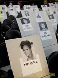 Grammys Seating Chart 2017 Where Are The Stars Sitting