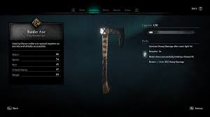 How to throw an axe one handed. Weapon List And Locations Guide Assassin S Creed Valhalla Wiki Guide Ign