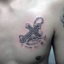 Getting a wooden cross tattoo is a clear notion of the dedicated faith, as jesus has been crucified on the wooden cross that is a good option for men as the design is simple, still vivid. Pin On Tattoos For Men