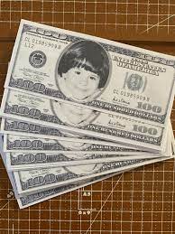 Birthday Money Birthday Bucks Insert Your Face On A Hundred Etsy Birthday Money Hip Hop Birthday Party Hip Hop Birthday
