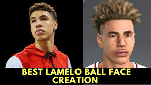 Best Lamelo Ball Face Creation Tutorial On Nba 2k20 Youtube