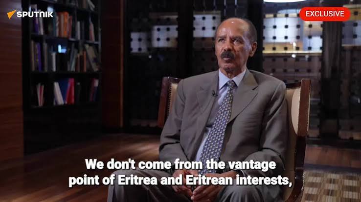 📌 EXCLUSIVE | Eritrean president slams unilateral sanctions as modern " slavery," demands their rem… / X