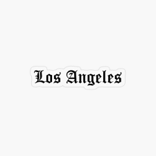 Los Angeles Gang Sticker By Time Is Money In 2021 Aesthetic Los Angeles Gang Wallpaper Ms 13 Gang
