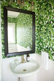 Looking for home depot hours of operation or home depot locations? Home Depot Canada Tropical Bathroom Makeover With Sparkleshinylove Palm Print Wallpaper Palm Print Bathroom Roommates Palm Leaf Peel Stick Wallpaper Sparkleshinylove