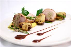Chicken Courtyard Restaurant Chicken Ballotine Recipe Food Plating Food Presentation