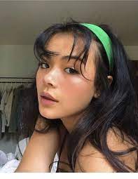 Head Band And Makeup Hair Styles Aesthetic Hair Hairstyles With Bangs