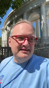 At Arlington National Cemetery with the Great River Honor Flight