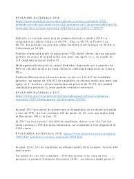 Ministerul educaţiei a anunţat marţi, 5 iulie, rezultatele finale la capacitate 2016. Evaluarea Nationala