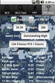 Us Navy Pfa Calculator Android Health Fitness Best Android