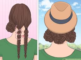 There is no better way to get your hair in place than a headscarf. 3 Ways To Wear A Hat With Long Hair Wikihow