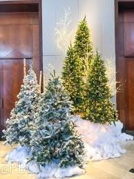 Save money by making your own paintable fake snow to apply to christmas or winter decorations. Epbot Orlando S Festival Of Trees 2019