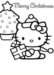 Hello kitty è ormai presente dapperttutto! Hello Kitty Natale Da Stampare E Colorare