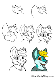 In todays video we learn to draw furries. Furry Drawing How To Draw A Furry Step By Step