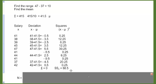 Ch 2 3 Range Mean Variance And Std Deviation Probability Liberty University Word Search Puzzle