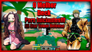 Some of these characters are much stronger than others, so you should get the strongest characters possible if you want to survive against all the oncoming enemies. Melhor Deck Solo Para Iniciantes All Star Tower Defense Roblox Opcoes Estrategias 2021